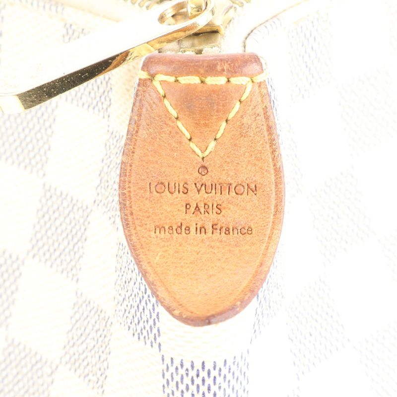 Louis Vuitton Damier Azure Totally MM N41279 Leather Tote Bag Shoulder A4