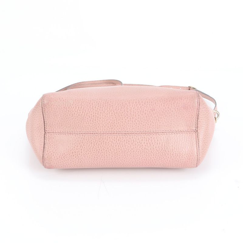 Gucci Swing Mini Leather 2WAY Shoulder Bag Crossbody Hand Tote 368827 Women's