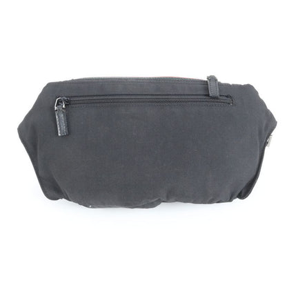 Gucci Sherry Line Leather Body Bag Crossbody Waist Pouch Shoulder 122350 Black