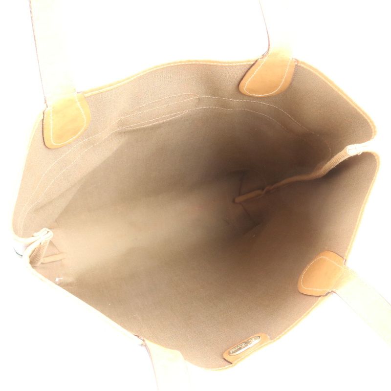 Vintage Old Gucci Micro GG Sherry Line 002-904 Leather Tote Bag Shoulder A4