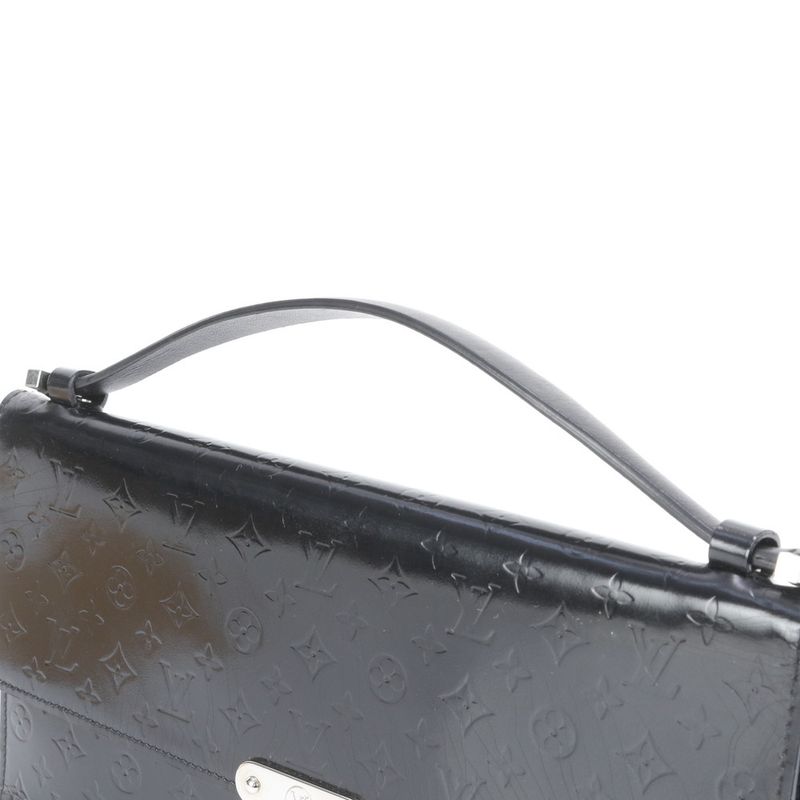 Louis Vuitton Monogram Mini Glacé Anoushka MM M92230 Leather Handbag Clutch