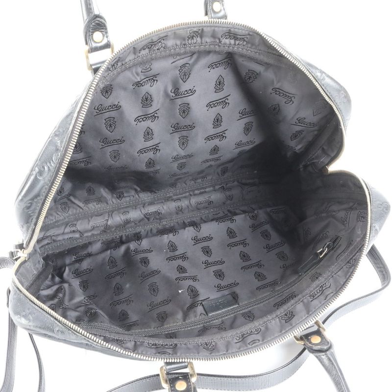 Gucci Guccissima Leather Business Bag Shoulder Document Bag Briefcase Crossbody