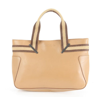 Gucci Leather Handbag Mini Tote 73984 Brown Women's RCE Cy33-8