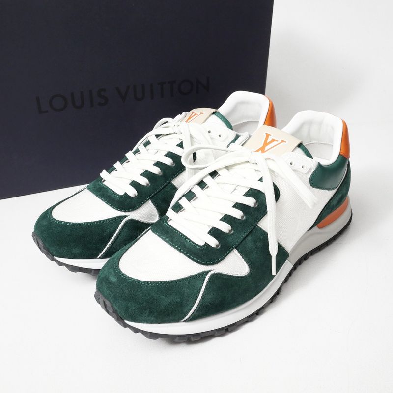 2023Louis Vuitton Runaway Sneakers Size 7 LV Monogram Low Cut Suede