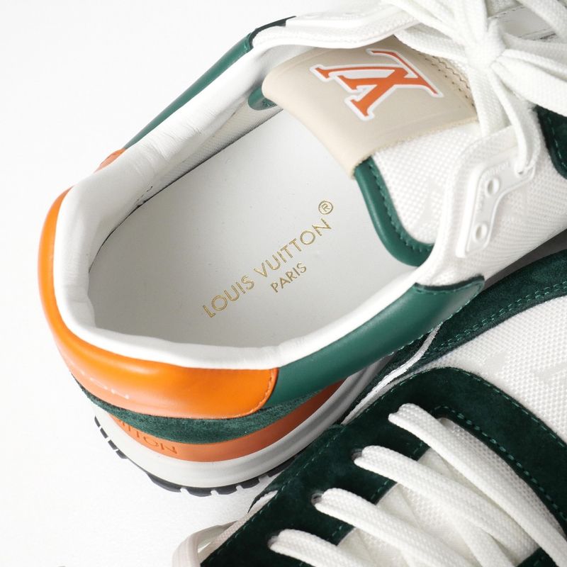 2023Louis Vuitton Runaway Sneakers Size 7 LV Monogram Low Cut Suede