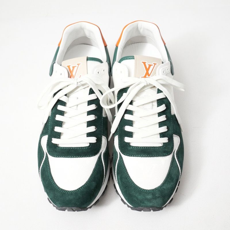 2023Louis Vuitton Runaway Sneakers Size 7 LV Monogram Low Cut Suede