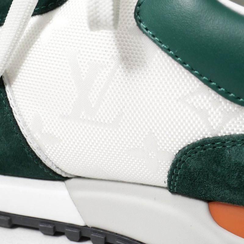 2023Louis Vuitton Runaway Sneakers Size 7 LV Monogram Low Cut Suede