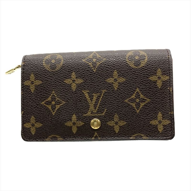 Louis Vuitton Porte Monnaie Vie Trésor Bifold Wallet Monogram Canvas M61730