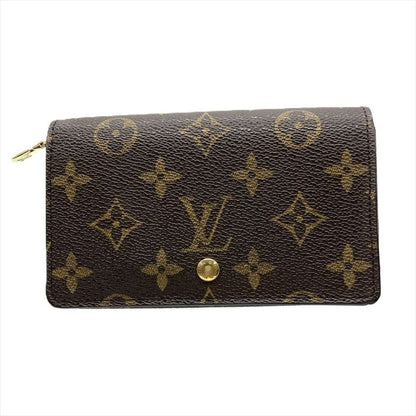 Louis Vuitton Porte Monnaie Vie Trésor Bifold Wallet Monogram Canvas M61730