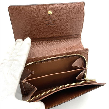 Louis Vuitton Porte Monnaie Vie Trésor Bifold Wallet Monogram Canvas M61730