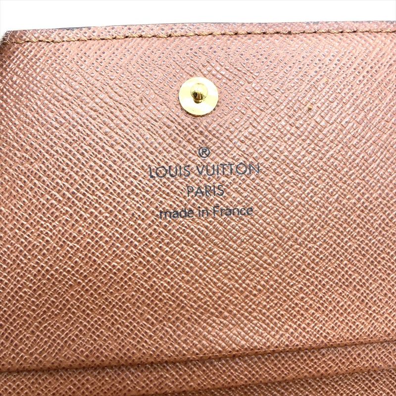 Louis Vuitton Porte Monnaie Vie Trésor Bifold Wallet Monogram Canvas M61730