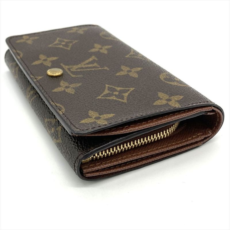 Louis Vuitton Porte Monnaie Vie Trésor Bifold Wallet Monogram Canvas M61730