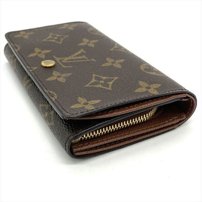 Louis Vuitton Porte Monnaie Vie Trésor Bifold Wallet Monogram Canvas M61730
