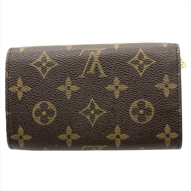 Louis Vuitton Porte Monnaie Vie Trésor Bifold Wallet Monogram Canvas M61730