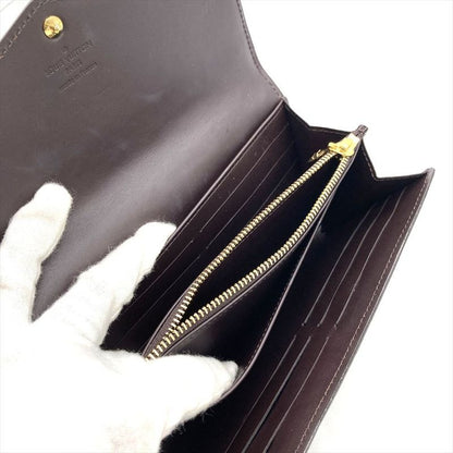 Louis Vuitton Portefeuille Jeanne Long Wallet Monogram Vernis M61688 Amarante