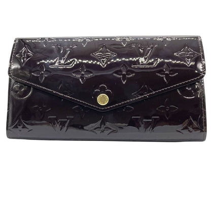 Louis Vuitton Portefeuille Jeanne Long Wallet Monogram Vernis M61688 Amarante