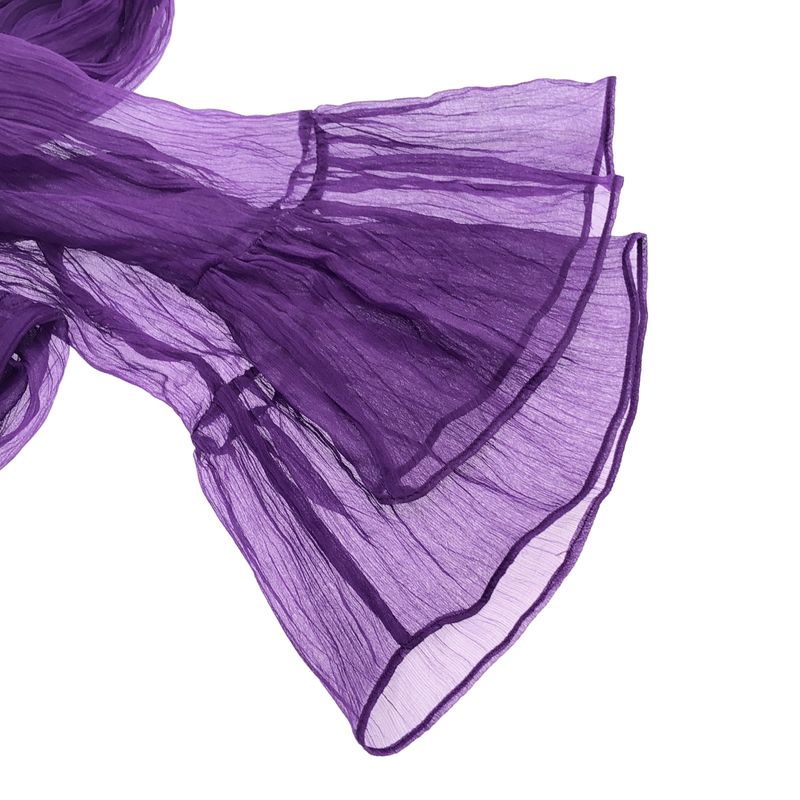 Gucci Chiffon Sheer Dress in Purple