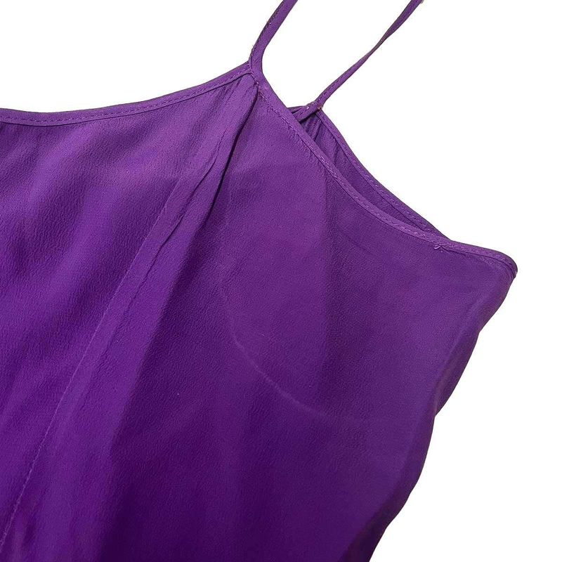 Gucci Chiffon Sheer Dress in Purple