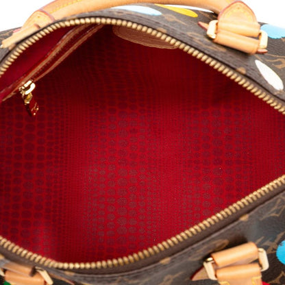Louis Vuitton X Yayoi Kusama Monogram Speedy Bandoliere 25 Handbag Shoulder Bag