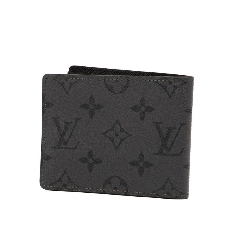 Louis Vuitton Monogram Eclipse Porte Feuille Scuffander M80906 Gray Black PVC