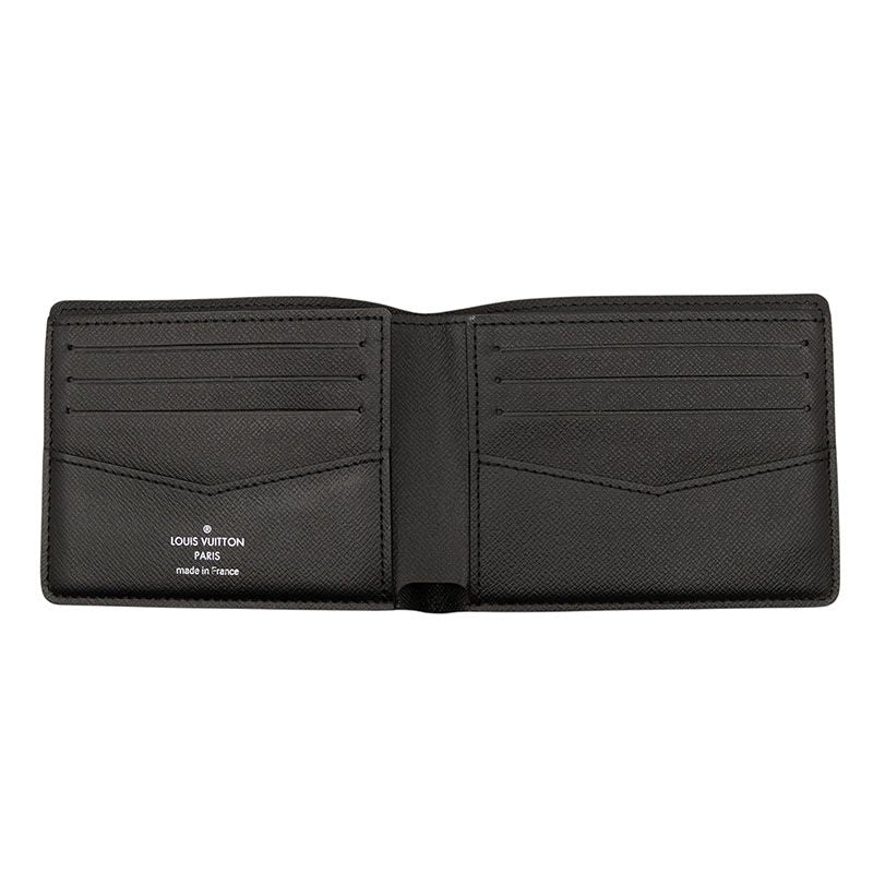 Louis Vuitton Monogram Eclipse Porte Feuille Scuffander M80906 Gray Black PVC