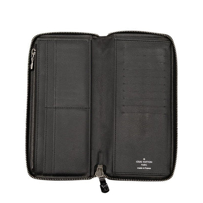 Louis Vuitton Monogram Eclipse Zippy Wallet Vertical Round Zipper Long Wallet