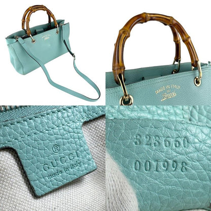 Gucci Shoulder Bag Handbag Bamboo 323660