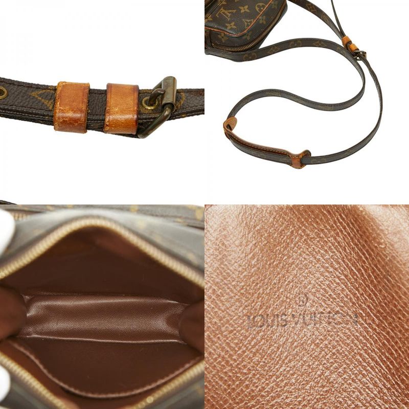 Louis Vuitton Monogram Amazon Crossbody Shoulder Bag M45236 Brown PVC Leather