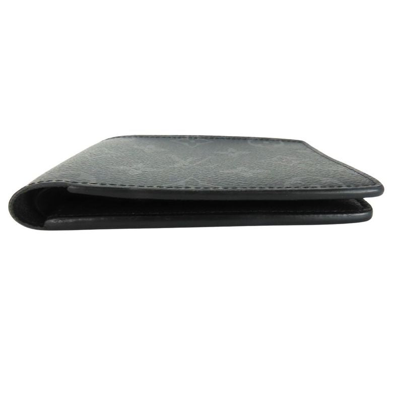 Louis Vuitton Billfold Portefeuille M62294 Monogram Eclipse Black Small Fold