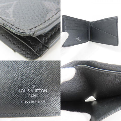 Louis Vuitton Billfold Portefeuille M62294 Monogram Eclipse Black Small Fold