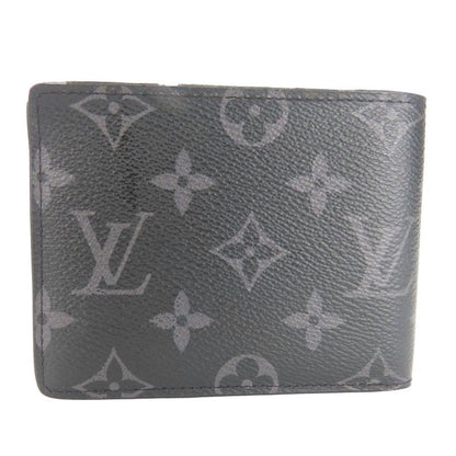 Louis Vuitton Billfold Portefeuille M62294 Monogram Eclipse Black Small Fold