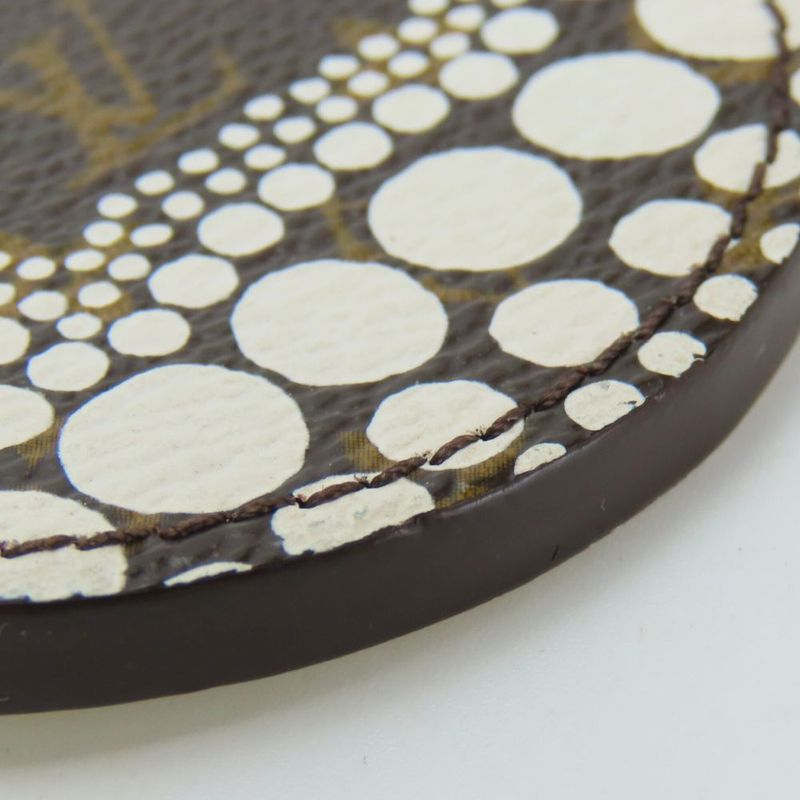 Louis Vuitton Key Holder Porte Cles Monogram M66739 Pumpkin Dot Monogram Bronze