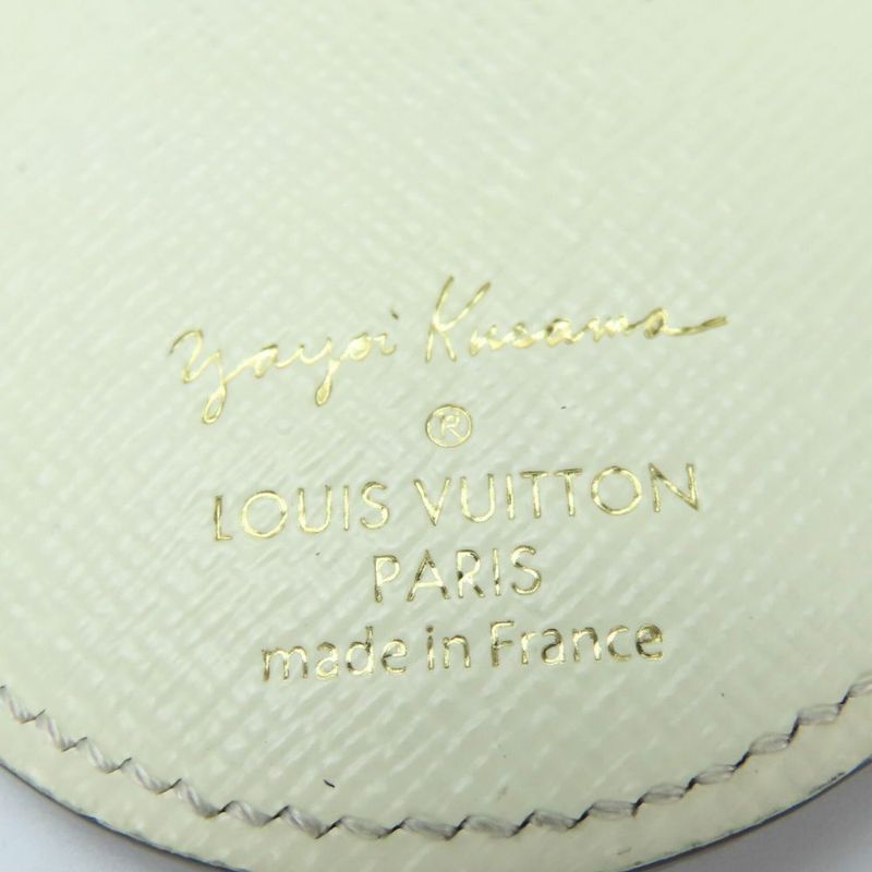 Louis Vuitton Key Holder Porte Cles Monogram M66739 Pumpkin Dot Monogram Bronze