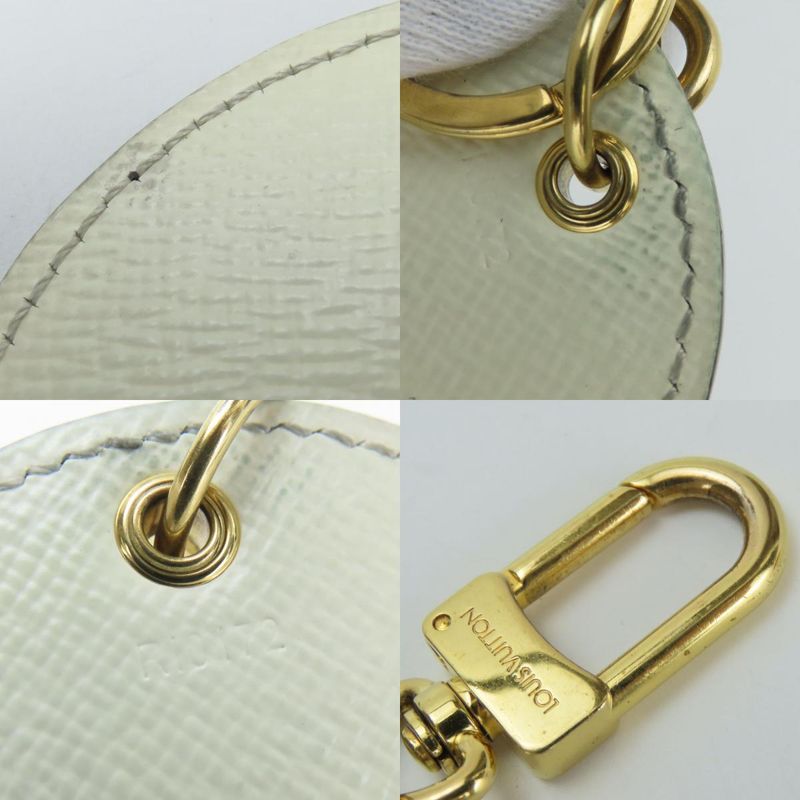 Louis Vuitton Key Holder Porte Cles Monogram M66739 Pumpkin Dot Monogram Bronze