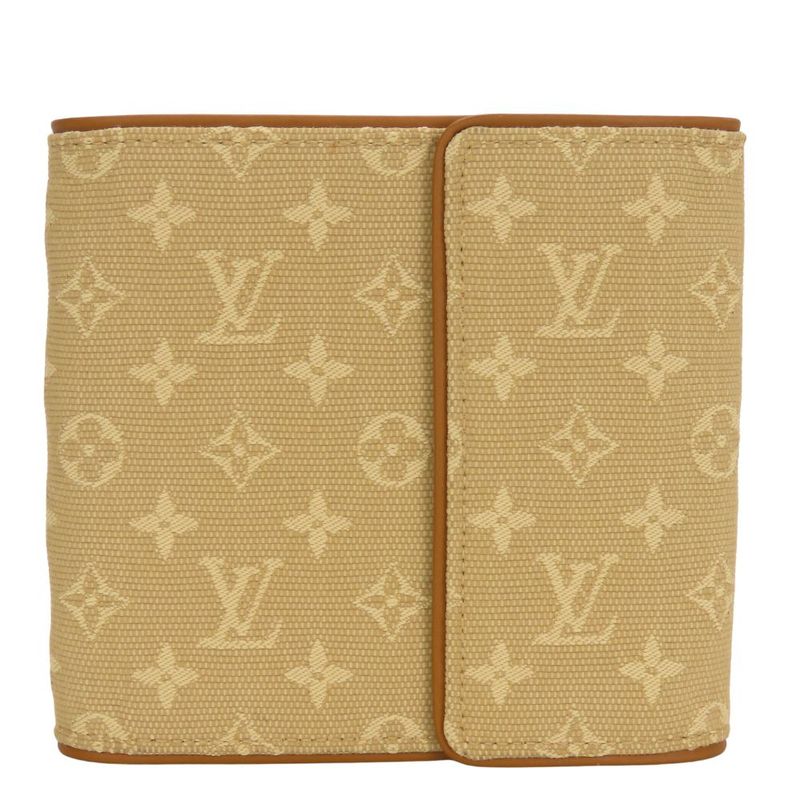 Louis Vuitton Trifold Wallet Portobier Carte Cles Di Monet M92441 Monogram Mini