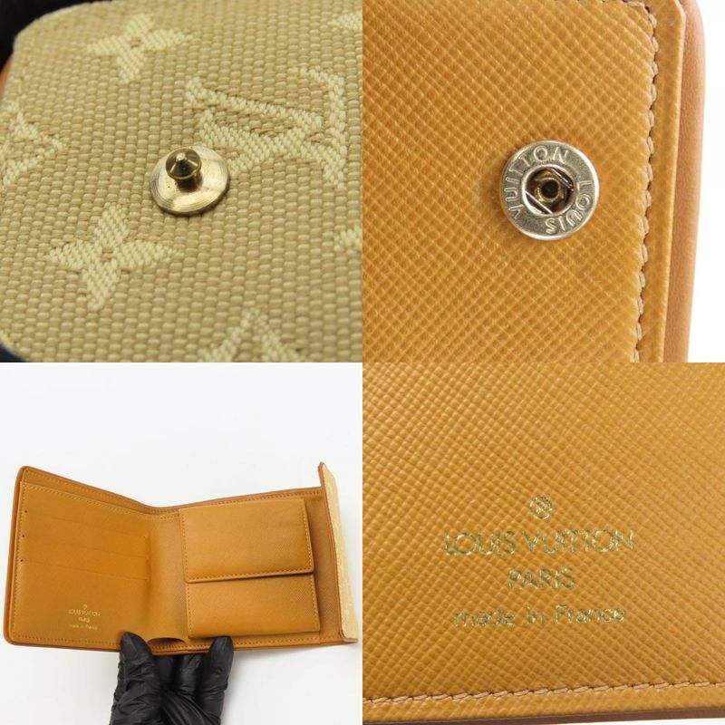 Louis Vuitton Trifold Wallet Portobier Carte Cles Di Monet M92441 Monogram Mini