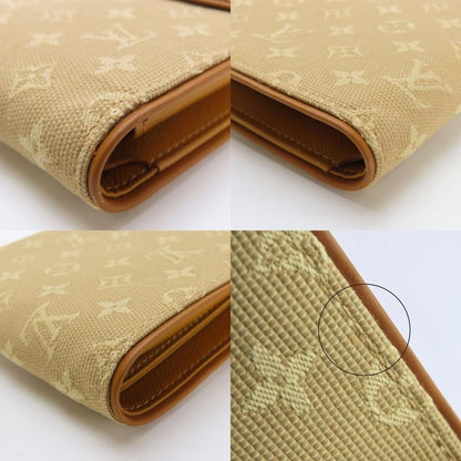 Louis Vuitton Trifold Wallet Portobier Carte Cles Di Monet M92441 Monogram Mini