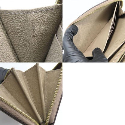 [中古] ルイ・ヴィトン 長財布（ラウンドファスナー） ジッピー･ウォレット M69794 モノグラムアンプラント トゥルトレール クレーム バイカラー 小物