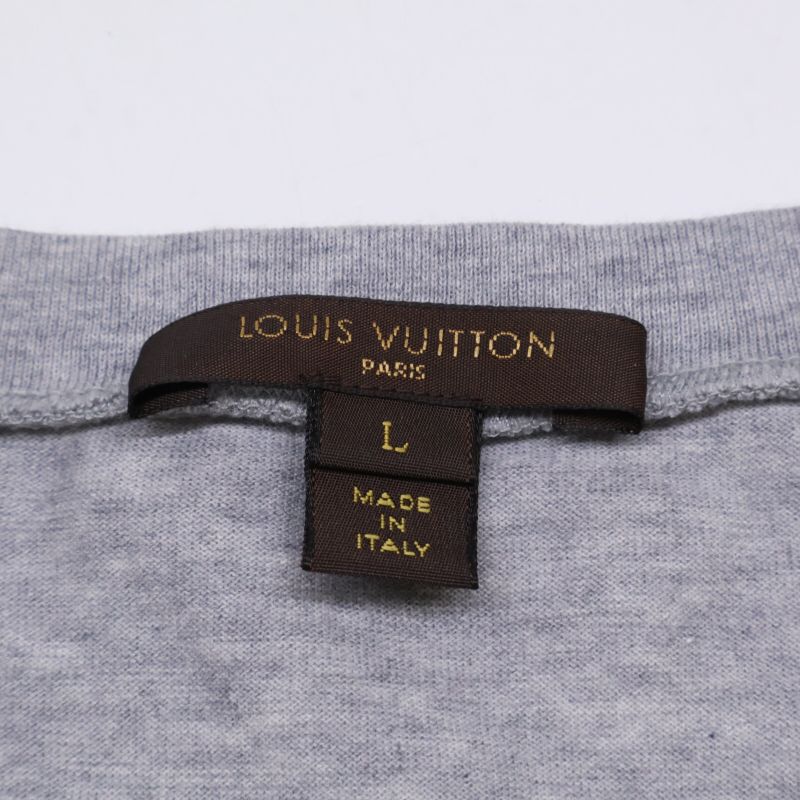 Louis Vuitton Rm071m Mkjr10jaz Multicolor Monogram Pocket T-shirt L