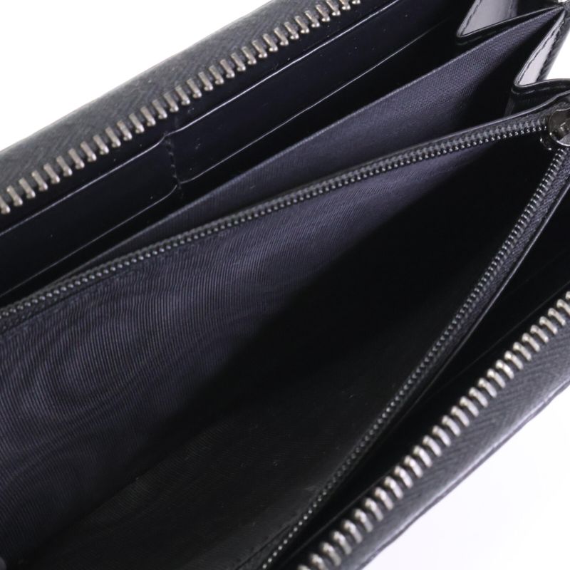 Gucci 307987 Cwc1r 1000 Guccissima Leather Round Zipper Long Wallet