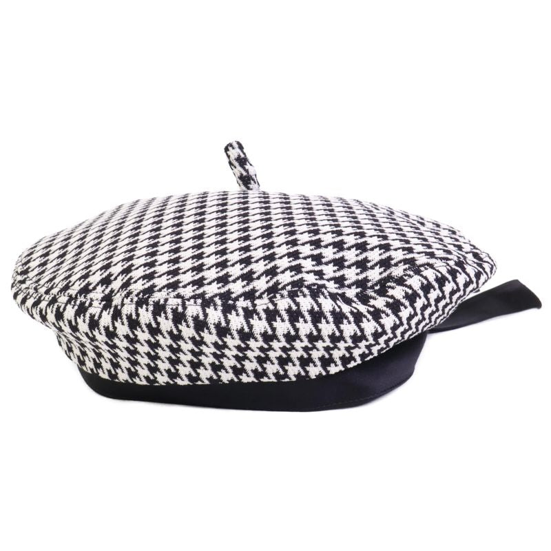 DIOR   35dap910i121 Wool Hound's Tooth Beret