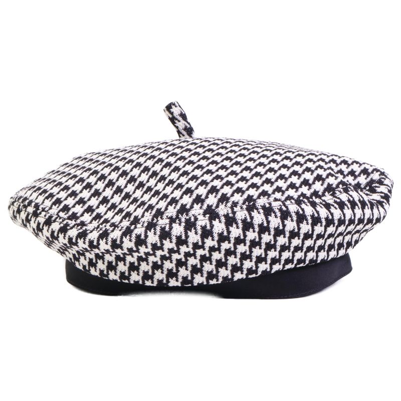 DIOR   35dap910i121 Wool Hound's Tooth Beret