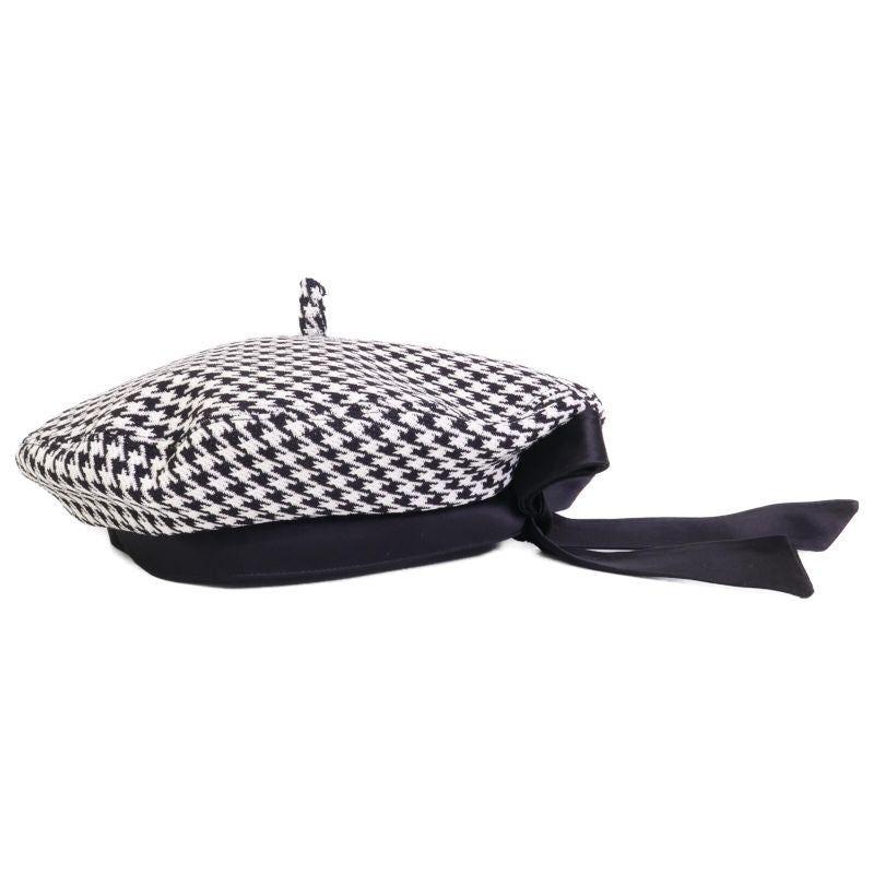 DIOR   35dap910i121 Wool Hound's Tooth Beret