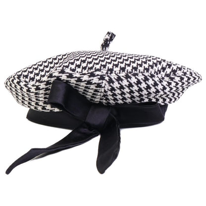DIOR   35dap910i121 Wool Hound's Tooth Beret