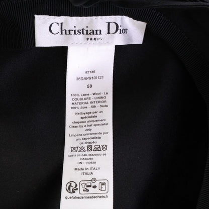 DIOR   35dap910i121 Wool Hound's Tooth Beret