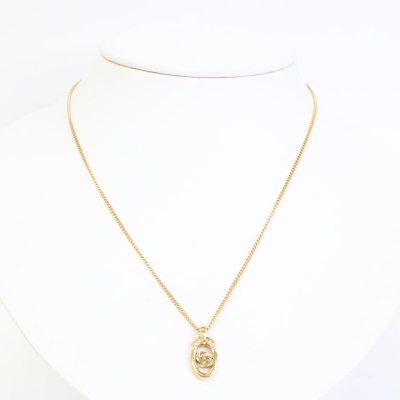 DIOR CD Logo Oval Top Chain