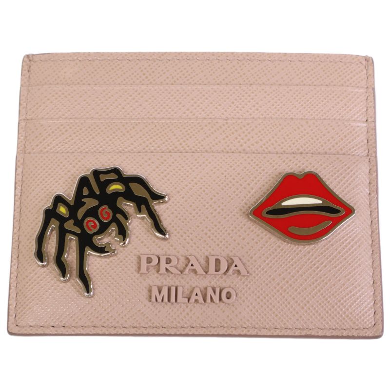 Prada 1mc025 Lip/spider Saffianoleather