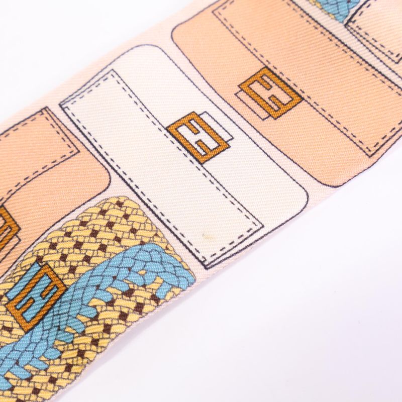 Fendi Fxt011adfnf0ty2 Lappy Silk Bandeau