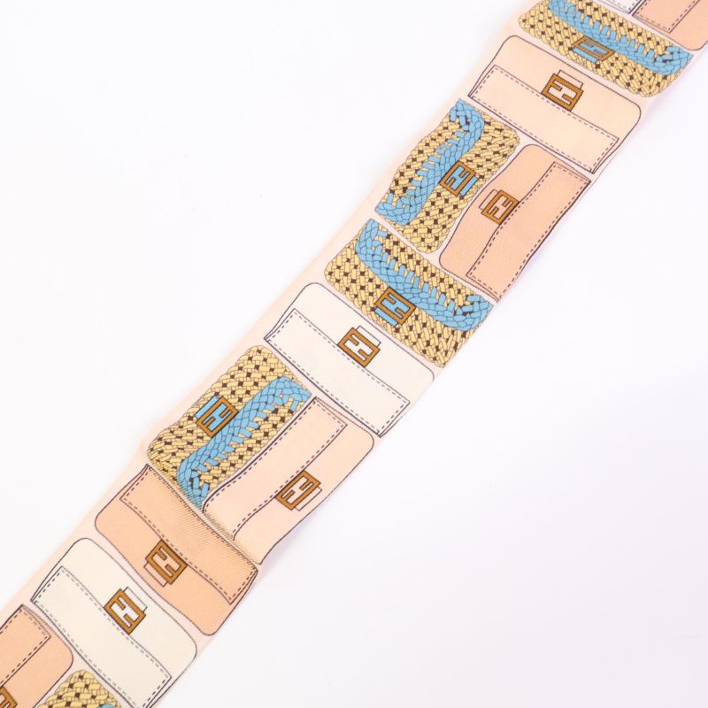 Fendi Fxt011adfnf0ty2 Lappy Silk Bandeau