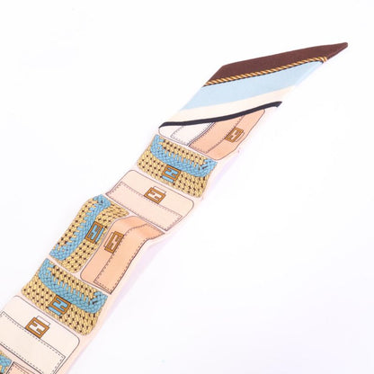 Fendi Fxt011adfnf0ty2 Lappy Silk Bandeau